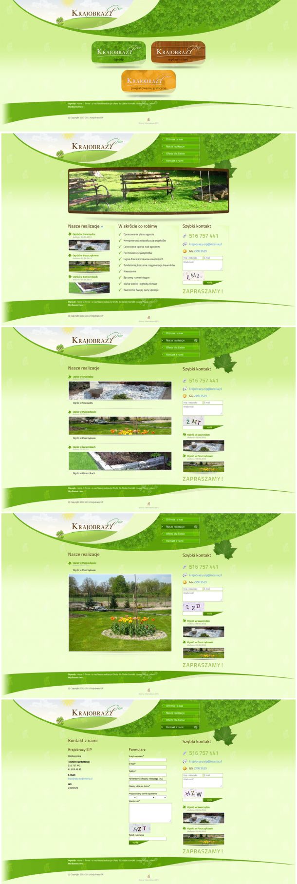 www.krajobrazyeip.com | dfs, design fresh site