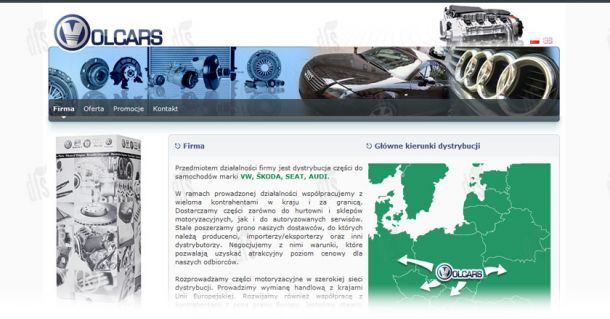 www.volcars.pl | dfs, design fresh site
